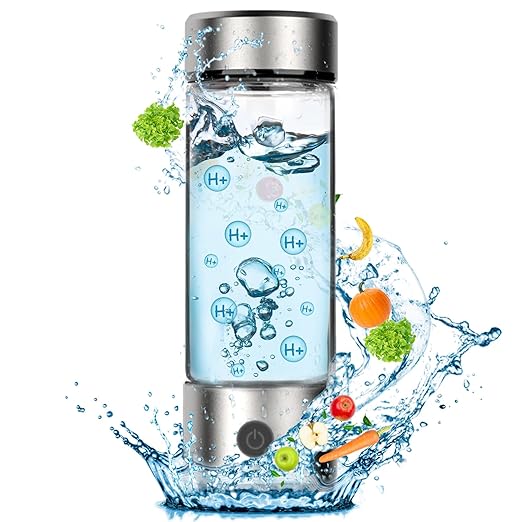 Hydrogen Water Bottle Generator with SPE/PEM Technology, for Home Office Travel Fitness Drinking