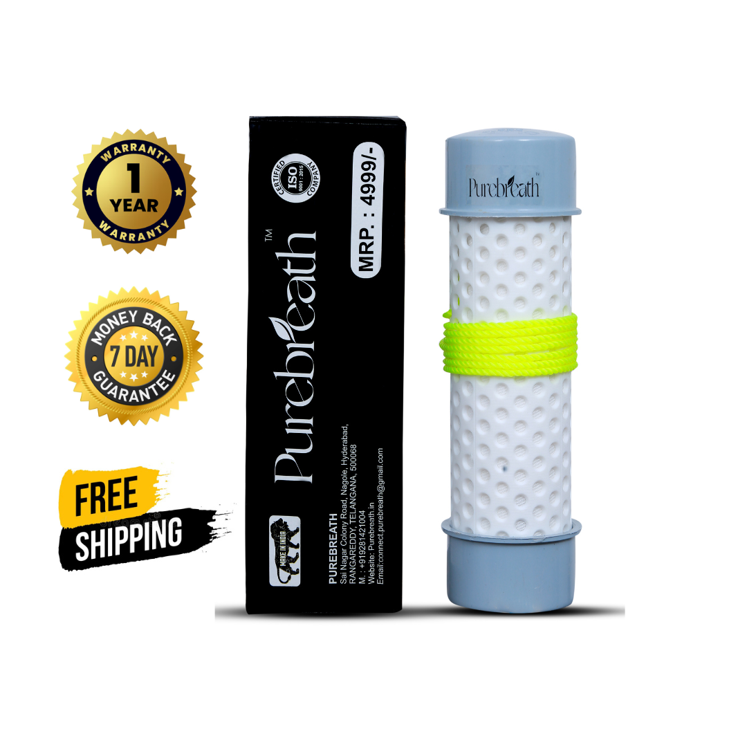 PureBreath SoftFlow Hard Water Softener - No-Maintenance, No Electricity - 1 Year Warranty